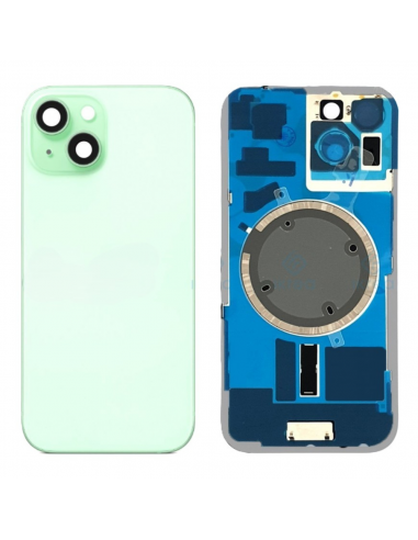 Tapa trasera verde iPhone 15