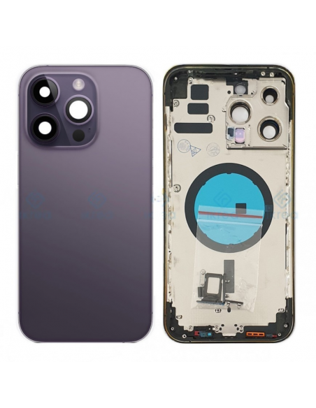 Chasis trasero Phone 14 Pro Max morado