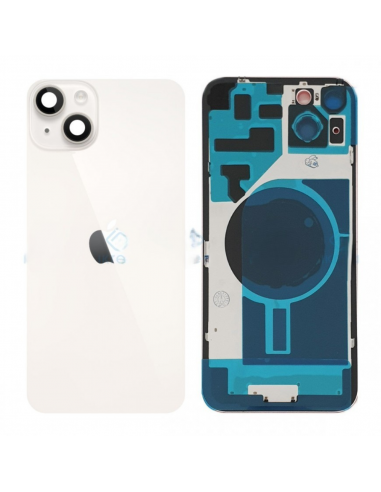 Tapa trasera blanca iPhone 14 plus