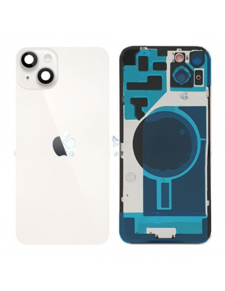 Tapa trasera blanca iPhone 14 plus